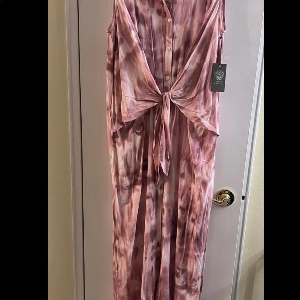 New Vince Camuto tie dye wrap jumpsuit Ladies Size XL - Picture 11 of 16